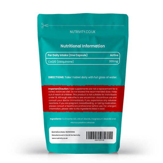 CoQ10 Supplement 300mg Vegan Capsule - Revolved