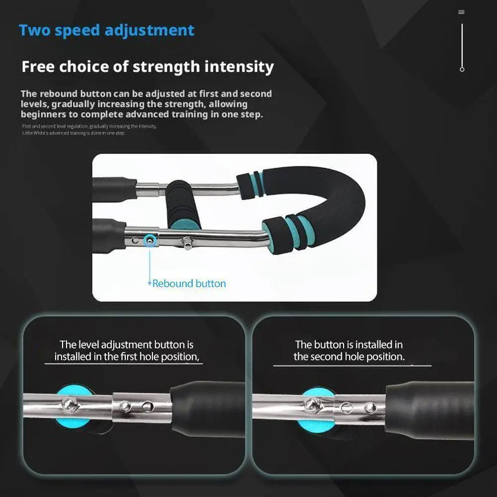 Adjustable Chest Exerciser adjustments