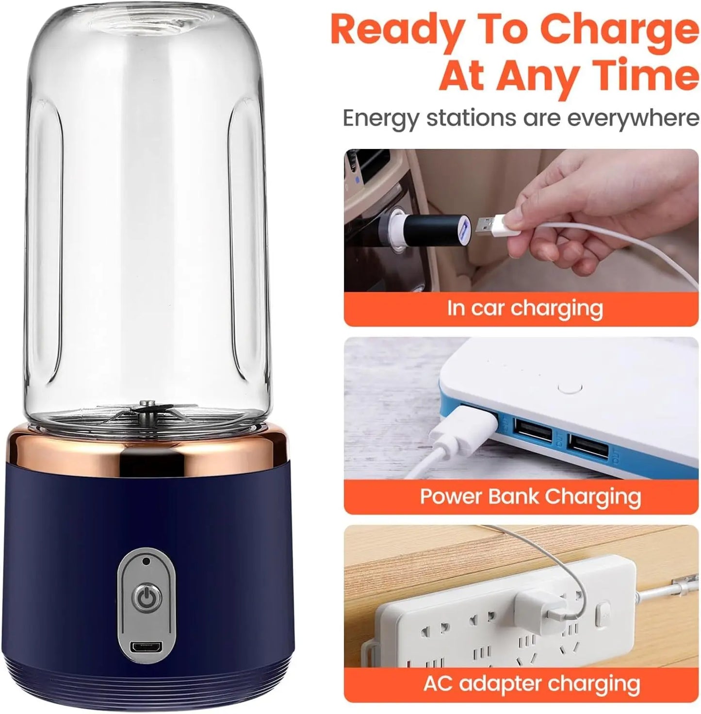 Electrical Blender portable USB charging