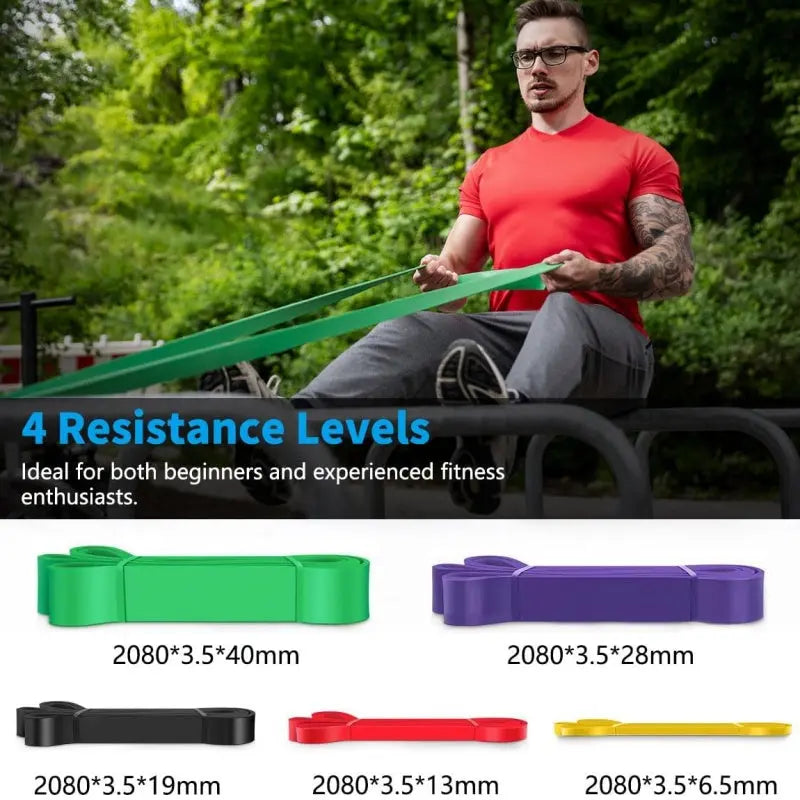 Heavy Duty Resistance Bands Set